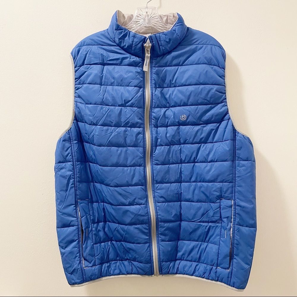 Women’s# Bugatti Blue Air Series Quilted Puffer Vest - Size Large